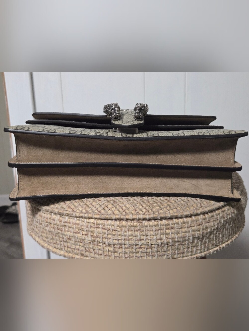 New Beige Dionysus Style Shoulder Bag Unbranded READ DESCRIPTION - Picture 10 of 12